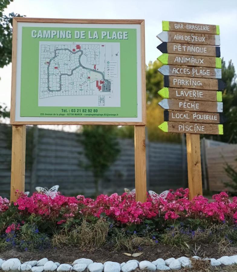 Camping De La Plage Marck Esterno foto